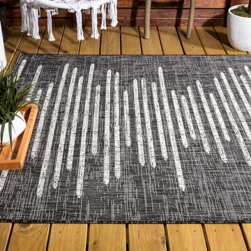 Zolak Berber Stripe Geometric Area Rug